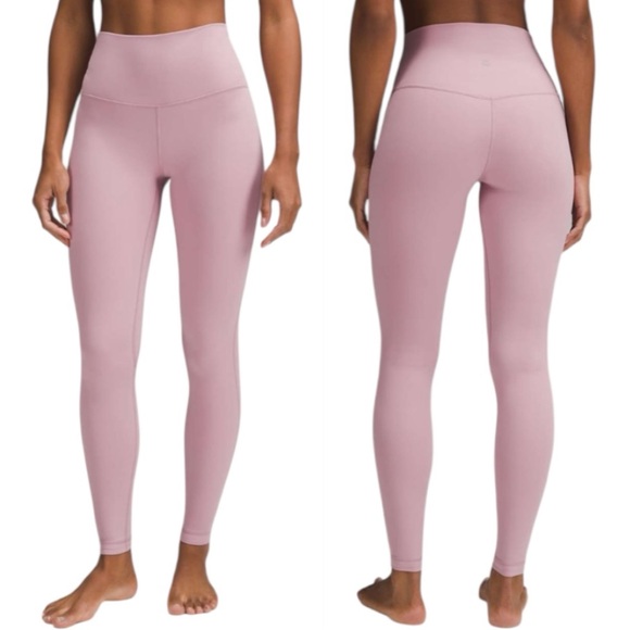 LULULEMON Align High Rise Rose Blush 28" Pant Leggings Size 2 - Picture 11 of 11